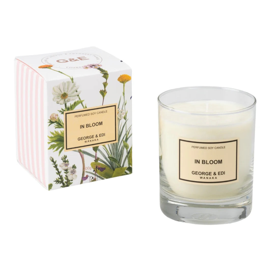 George & Edi Soy Candle - In Bloom