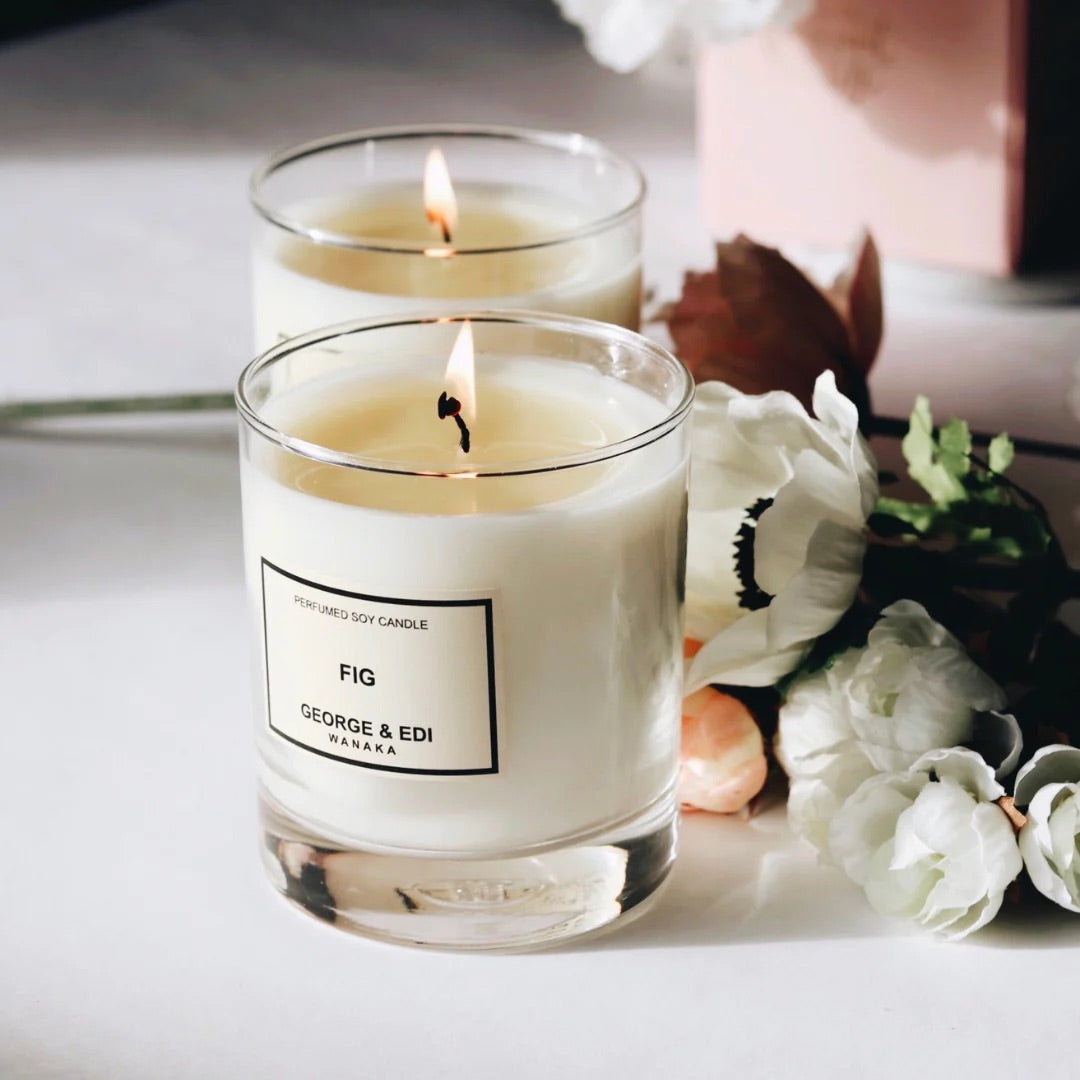 George & Edi Soy Candle - Fig