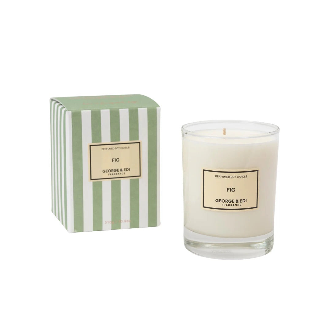 George & Edi Soy Candle - Fig